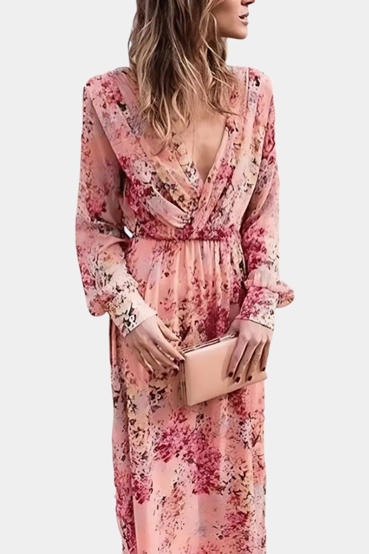 Amaliya | Floral Boho Maxi Dress