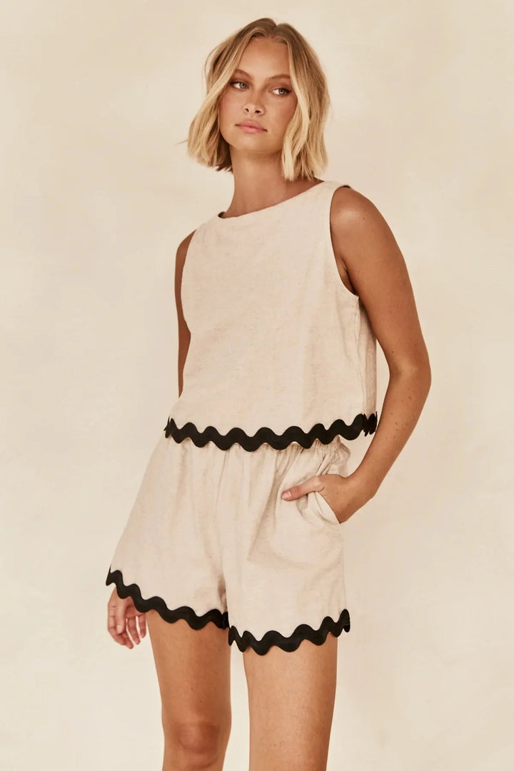 Avala | Scalloped Summer Set