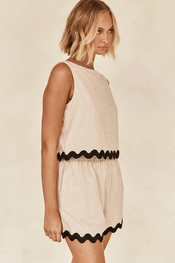 Avala | Scalloped Summer Set