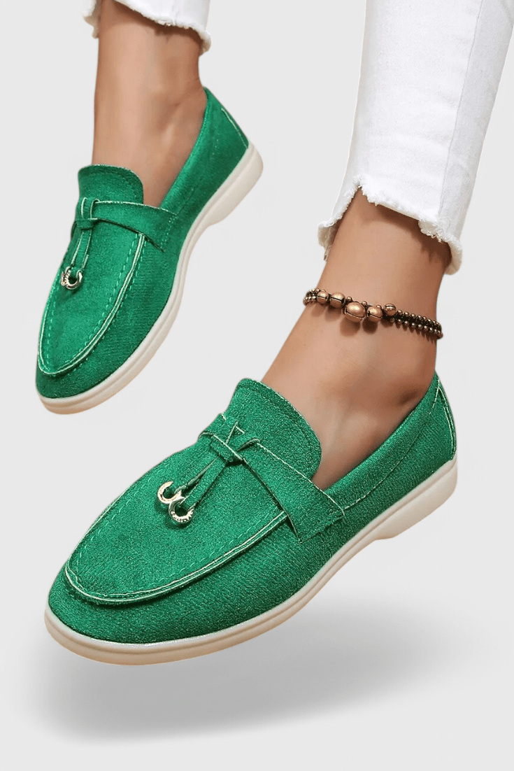 Coralie | Suede-Finish Everyday Loafers
