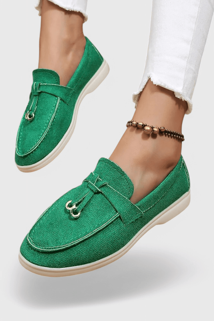 Coralie | Suede-Finish Everyday Loafers