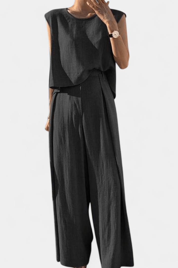 Dayanna | Wide-Leg Two-Piece Set