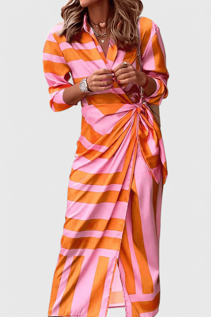 Elodie | Printed Wrap Dress