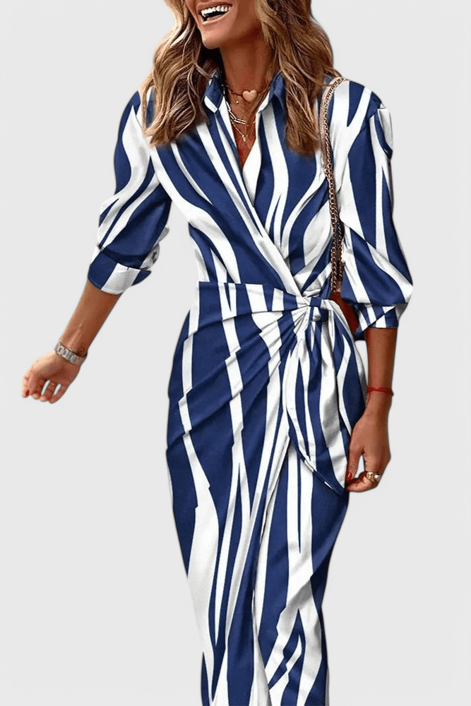 Elodie | Printed Wrap Dress