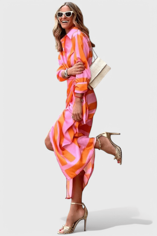 Elodie | Printed Wrap Dress