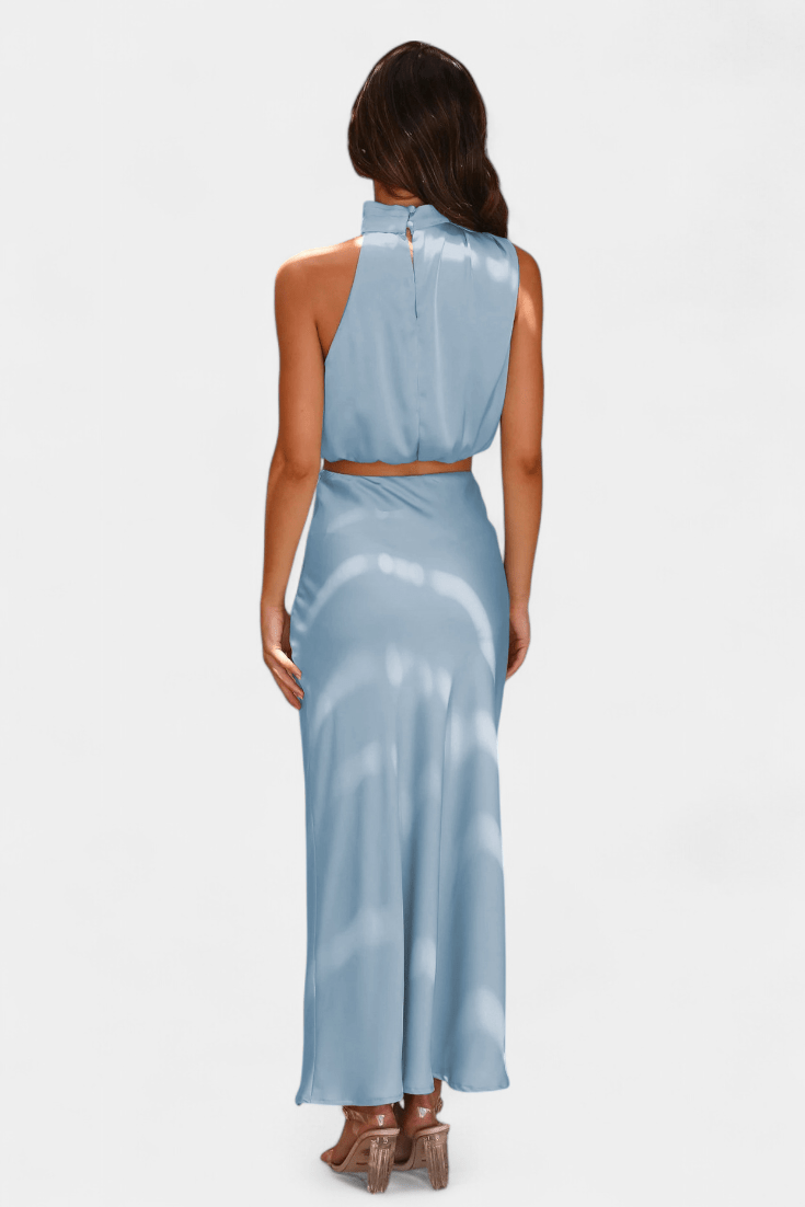 Hanna | Asymmetric Top & Skirt Set