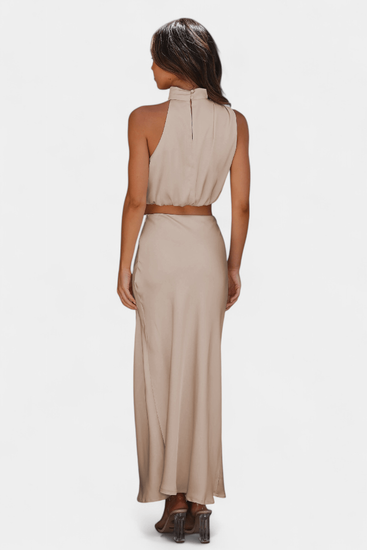 Hanna | Asymmetric Top & Skirt Set