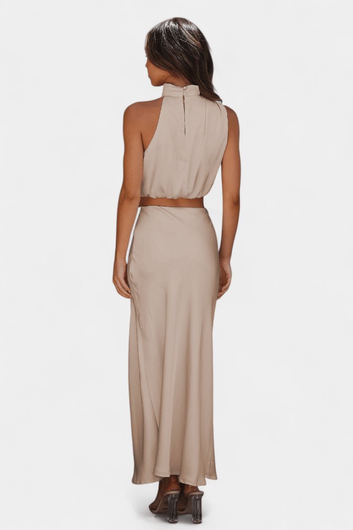 Hanna | Asymmetric Top & Skirt Set
