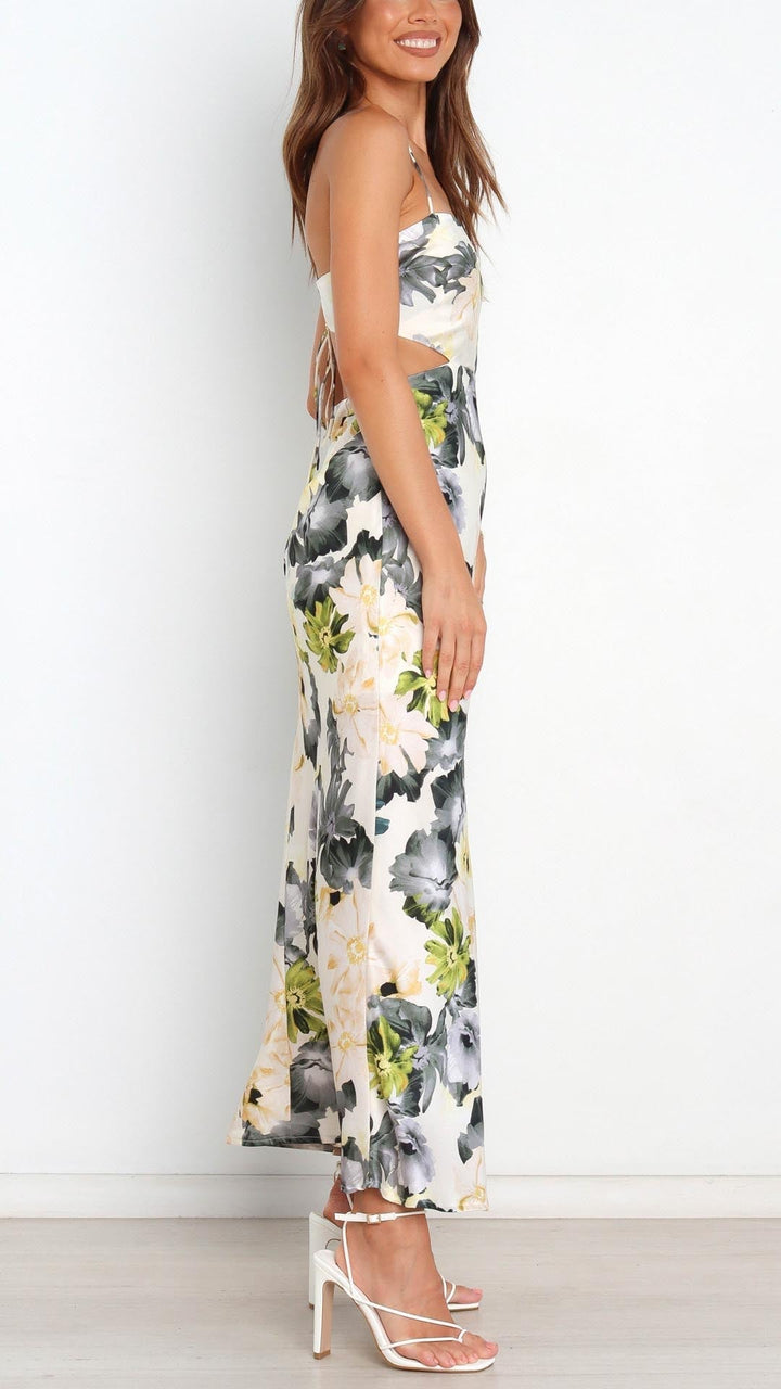 Lena | Floral Elegance Maxi Dress