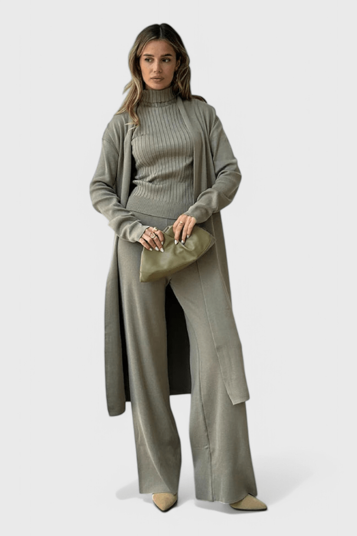 Mahalia | 3-Piece Knit Co-Ord Set