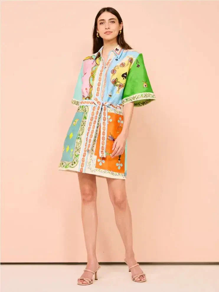 RUMMY | PRINT MINI DRESS