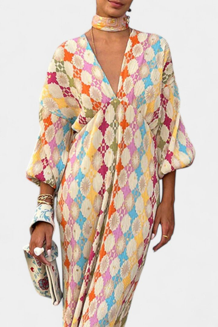 Shanice | Striped Loose-Fit Maxi Dress