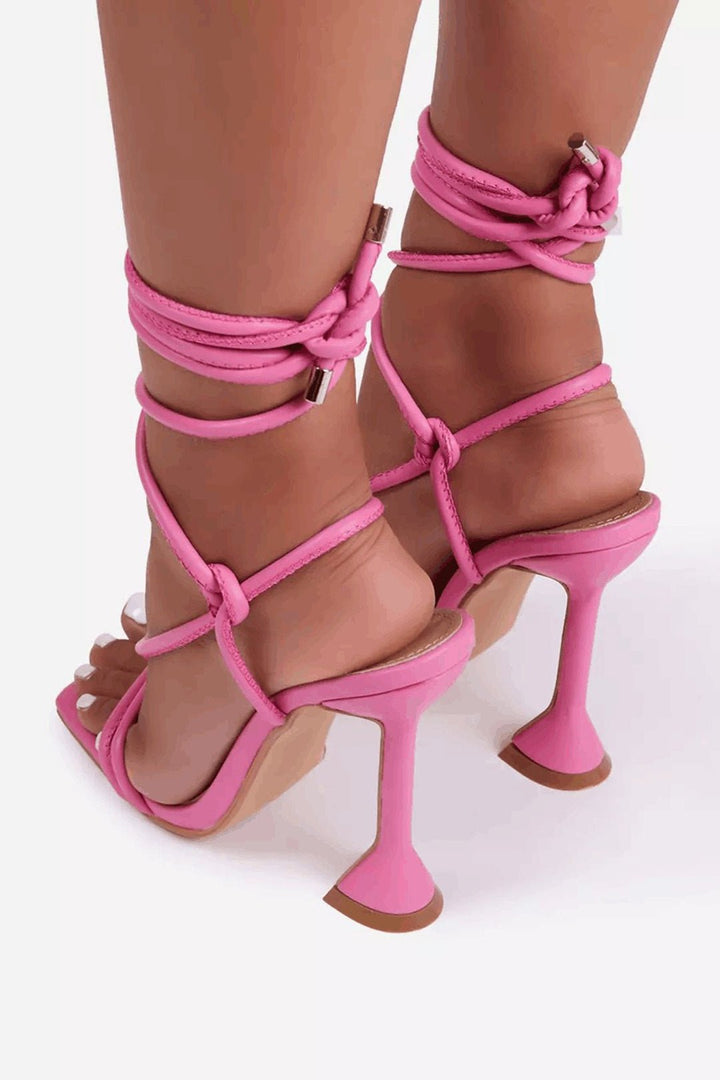 Sofia | Square Open Toe High Heel