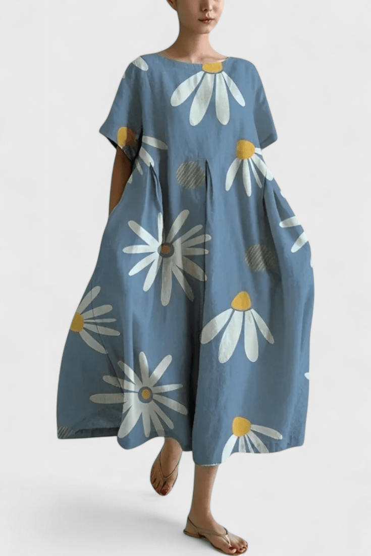 Valeria | Oversized Everyday Midi Dress