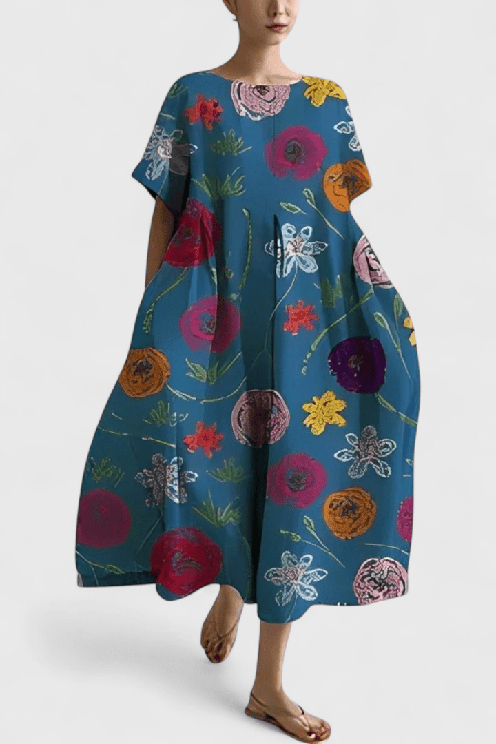 Valeria | Oversized Everyday Midi Dress