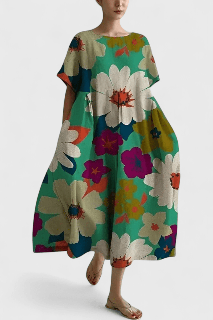 Valeria | Oversized Everyday Midi Dress