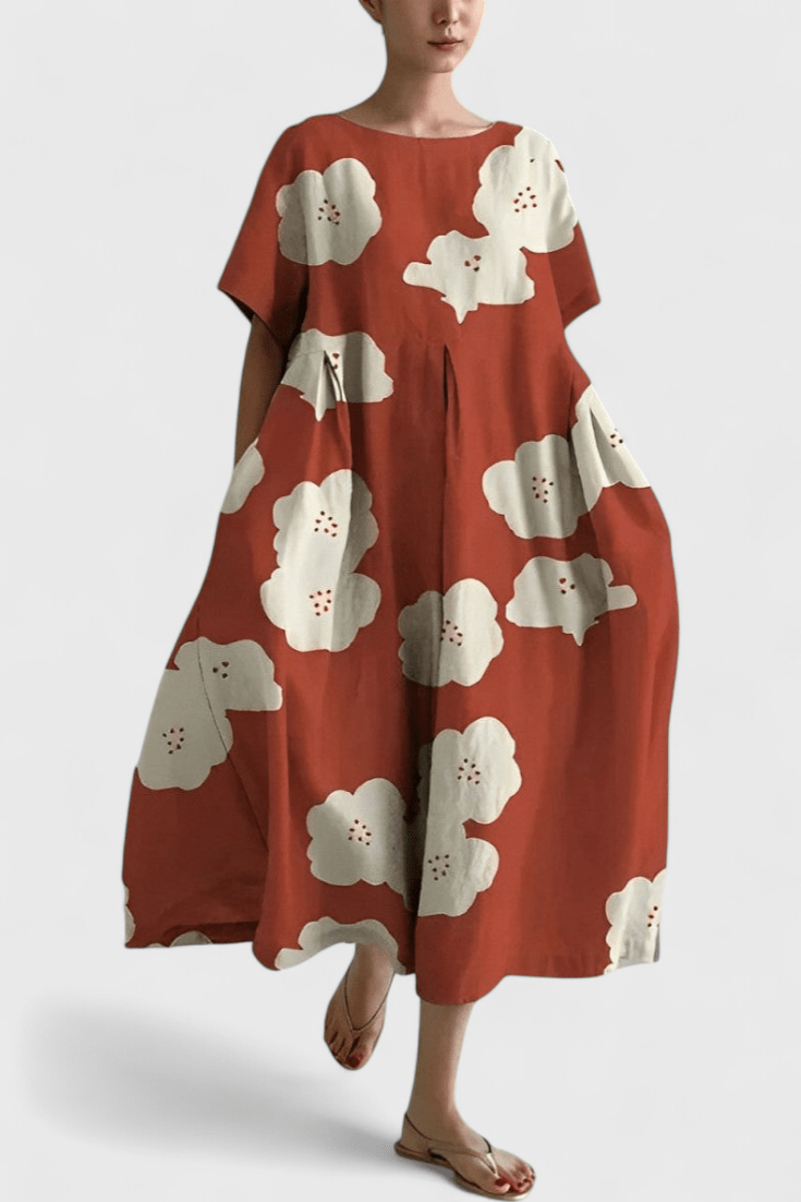 Valeria | Oversized Everyday Midi Dress