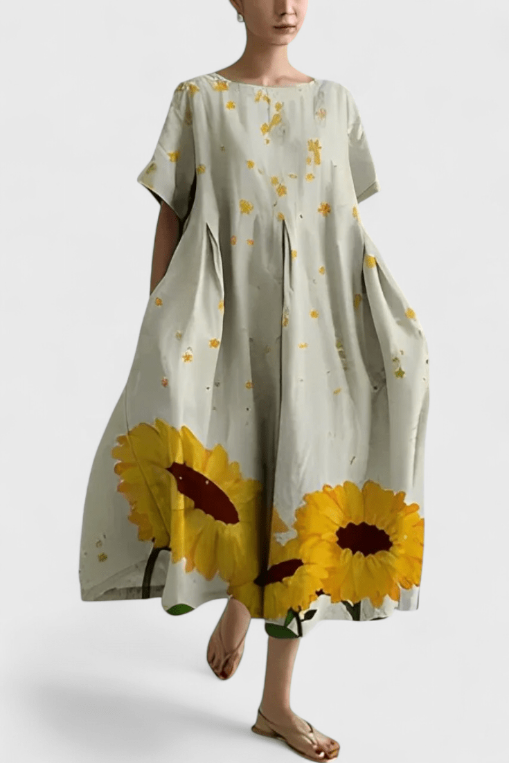 Valeria | Oversized Everyday Midi Dress