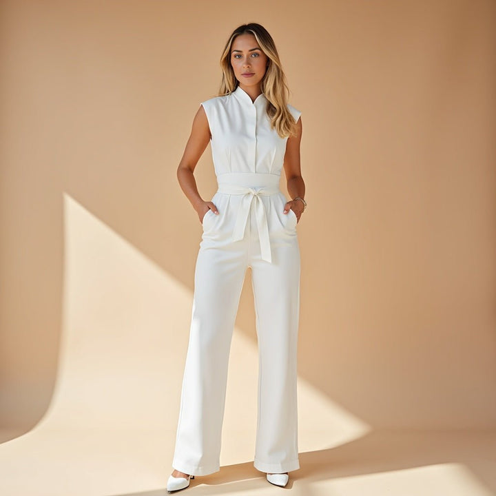 Victoria | Sleeveless Jumpsuit