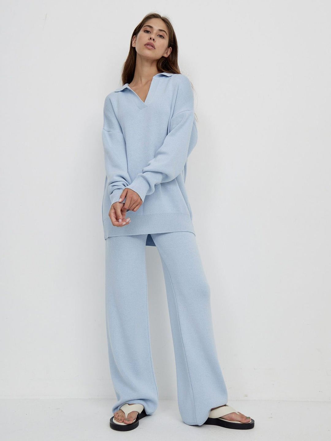 Violet | V-Neck Lounge Set